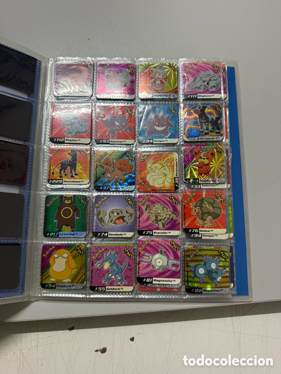 Coleccionismo cromos antiguos: colecci&oacute;n de Pok&eacute;mon Staks de Panini - Foto 4