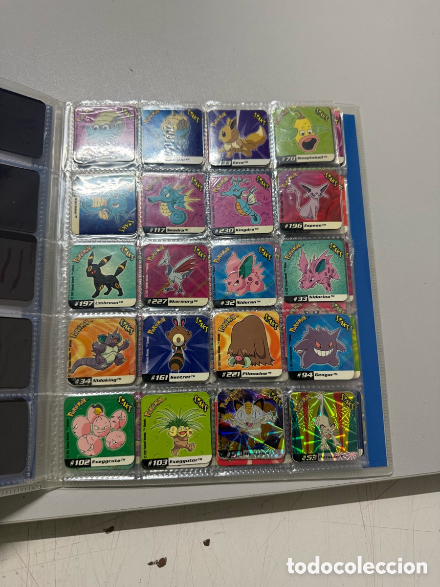 Coleccionismo cromos antiguos: colecci&oacute;n de Pok&eacute;mon Staks de Panini - Foto 5