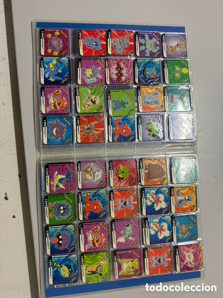 Coleccionismo cromos antiguos: colecci&oacute;n de Pok&eacute;mon Staks de Panini - Foto 7