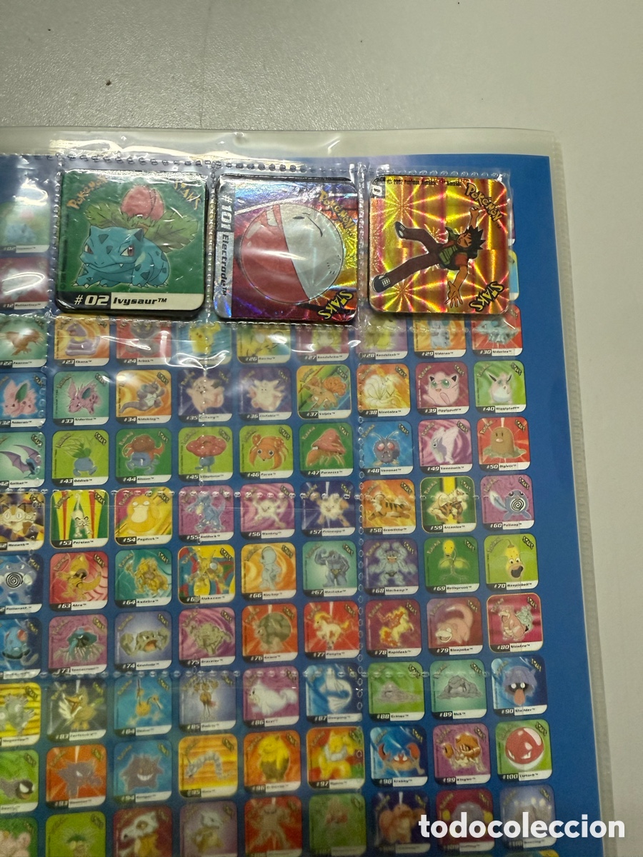 Coleccionismo cromos antiguos: colecci&oacute;n de Pok&eacute;mon Staks de Panini - Foto 10