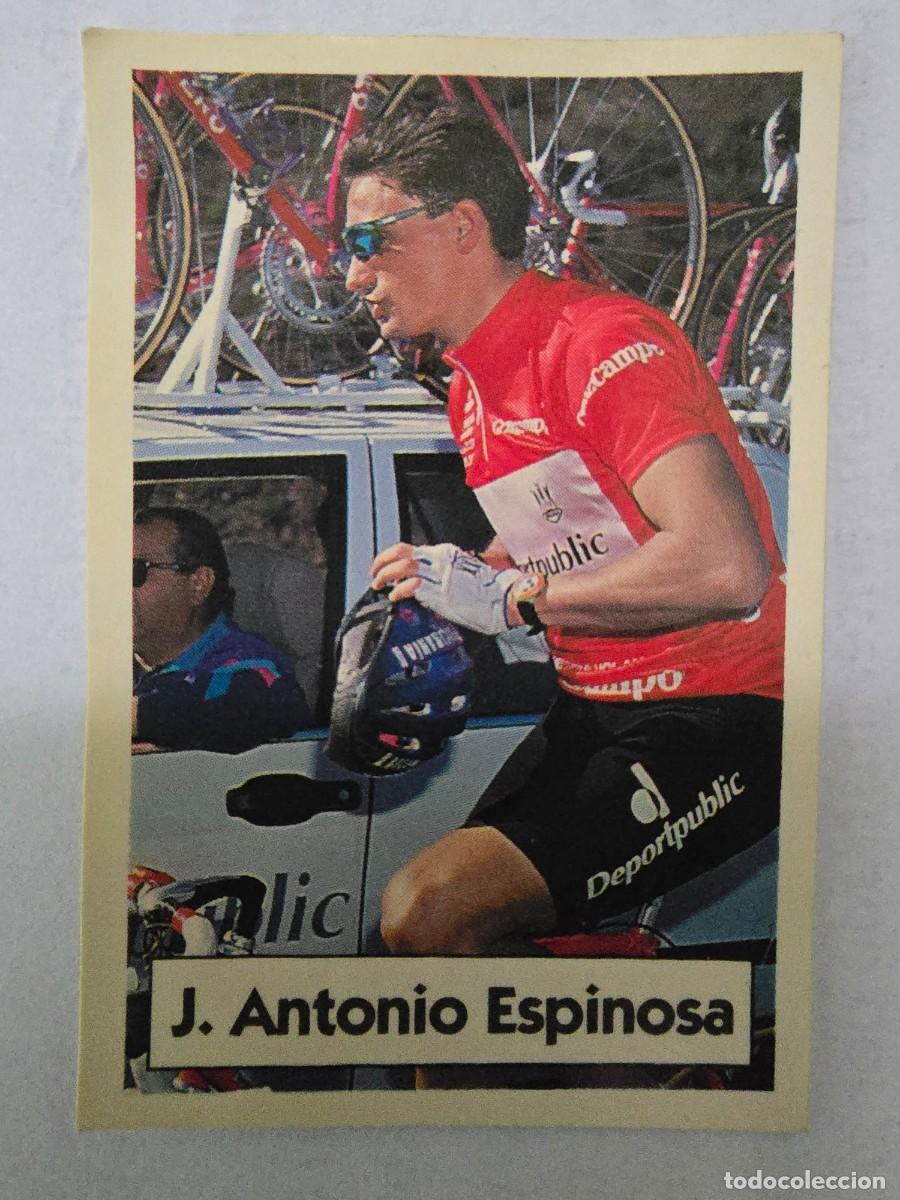 Coleccionismo Cromos antiguos: La Vuelta Ciclista de Bimbo 25.Antonio Espinosa.Cromo nuevo y sin pegar