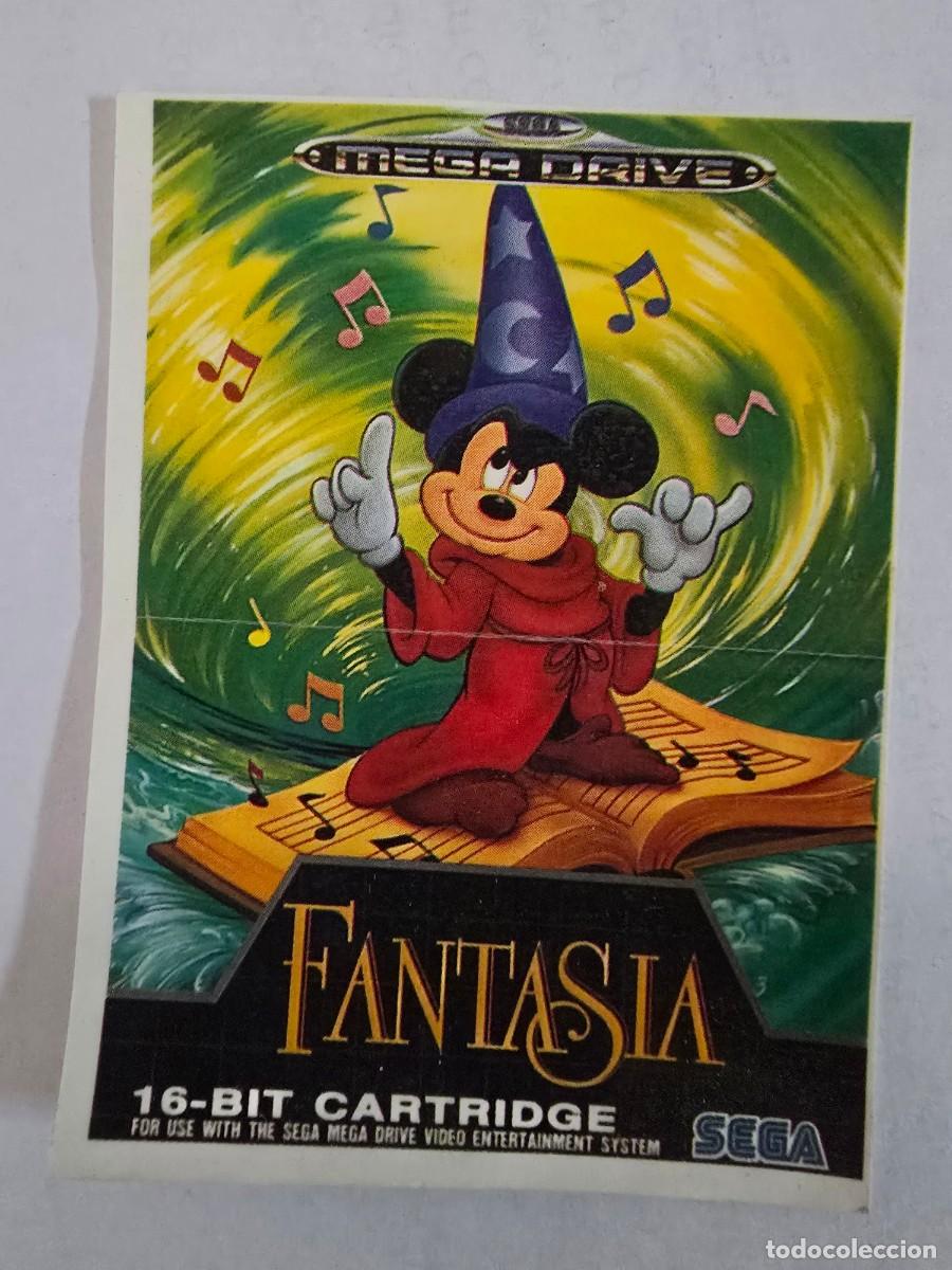 Coleccionismo Cromos antiguos: Sega Megadrive 54.Fantasia.Bollycao.Panrico.Cromo nuevo y sin pegar