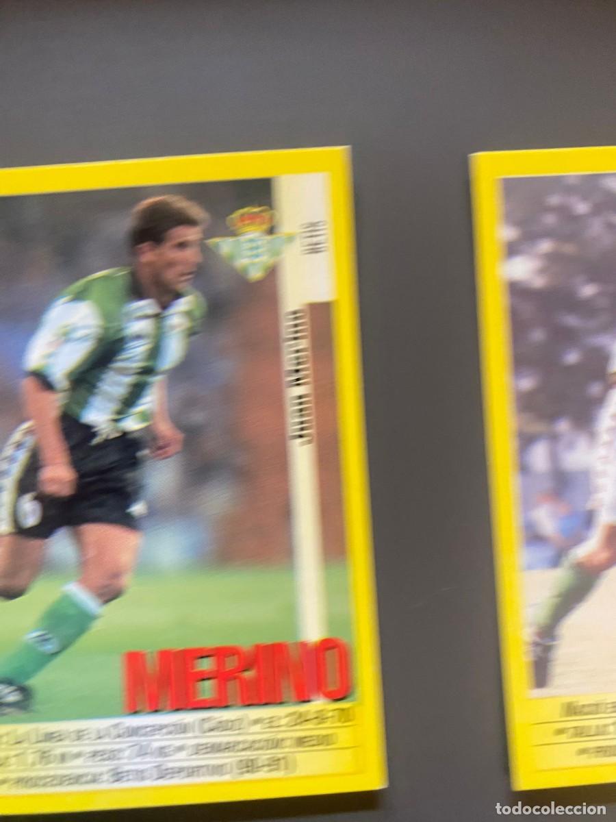 Coleccionismo Cromos antiguos: CROMO 198 MERINO REAL BETIS PANINI LIGA 1999 2000 99 00 SIN PEGAR NUNCA PEGADO
