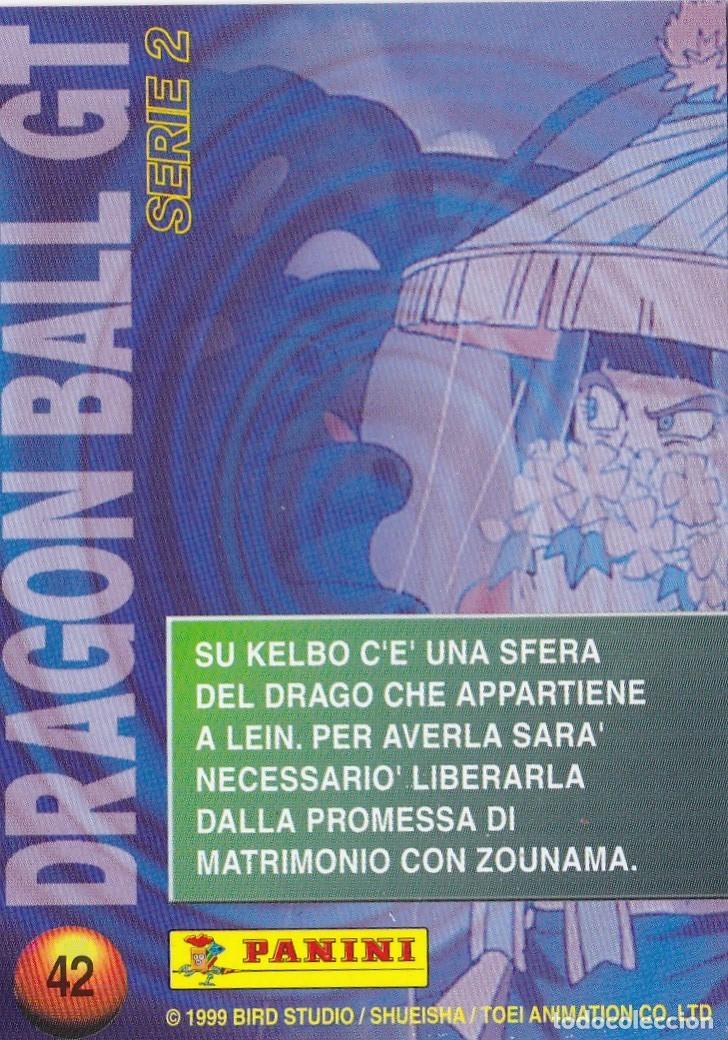 Collezionismo Figurine antiche: CROMO TRADING / CARTA 42 DRAGON BALL GT SERI 2, PANINI 1999 (ED ITALIANA)