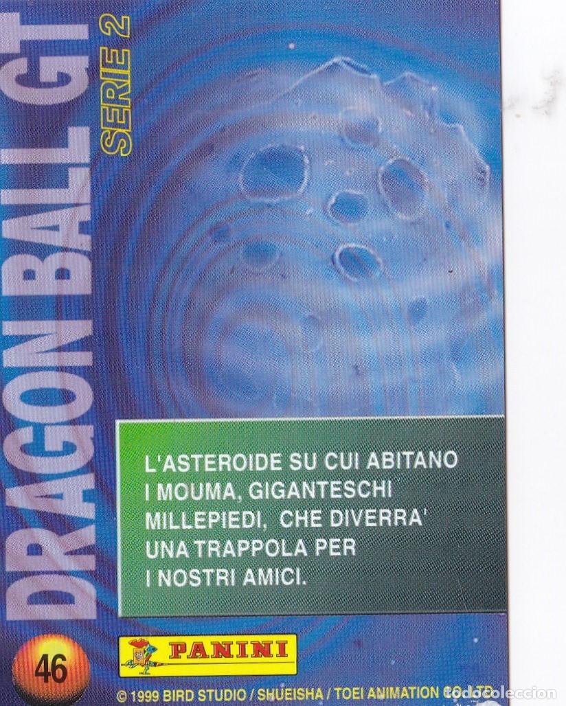 Collectable Antique Stickers: CROMO TRADING / CARTA 46 DRAGON BALL GT SERI 2, PANINI 1999 (ED ITALIANA)