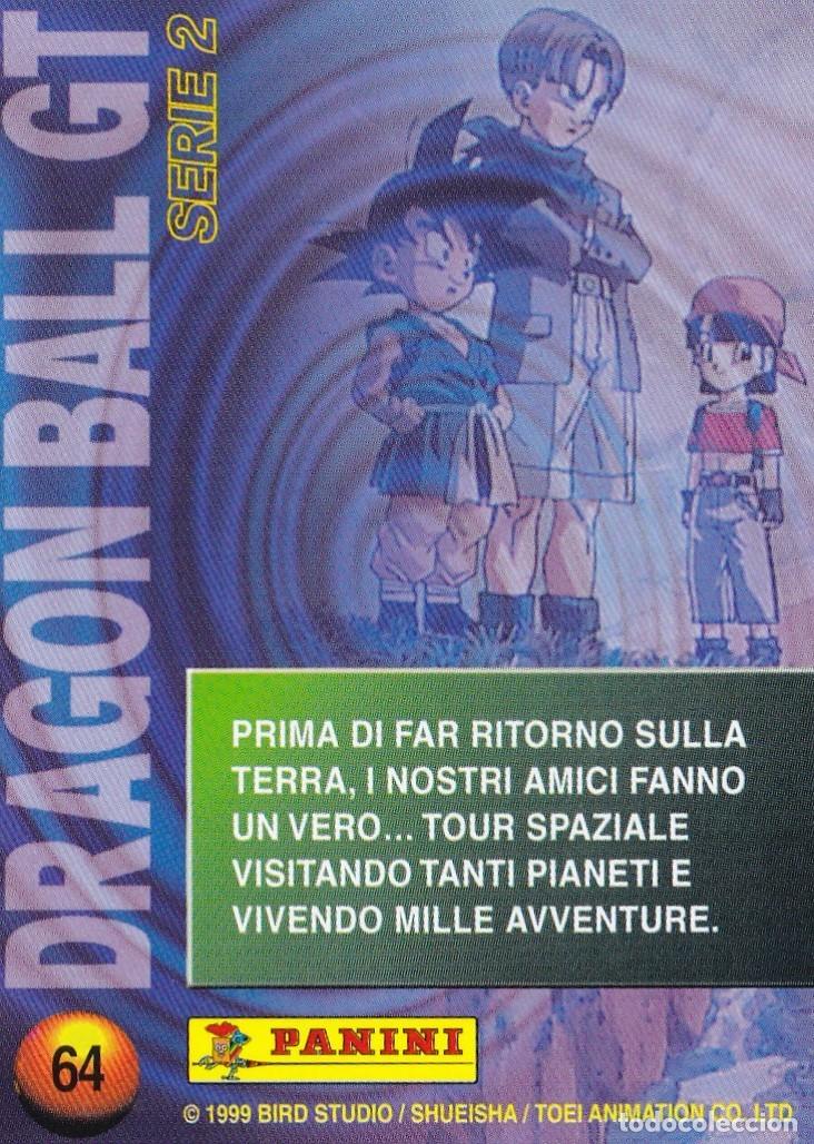 Collezionismo Figurine antiche: CROMO TRADING / CARTA 64 DRAGON BALL GT SERI 2, PANINI 1999 (ED ITALIANA)