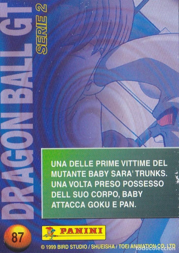 Collezionismo Figurine antiche: CROMO TRADING / CARTA 87 DRAGON BALL GT SERIE 2, PANINI 1999 (ED ITALIANA)