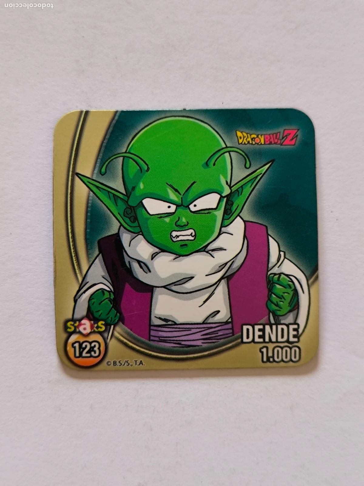 Coleccionismo cromos antiguos: STAKS DRAGON BALL Z - N&ordm; 123 - PANINI - IMAN (N7B1)