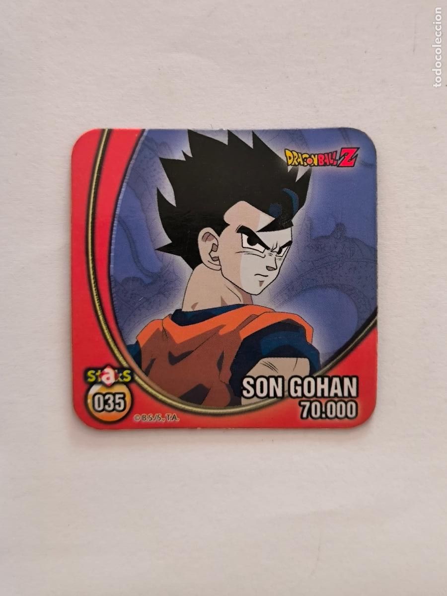 Coleccionismo cromos antiguos: STAKS DRAGON BALL Z - N&ordm; 35 / 035 - PANINI - IMAN (N7B2)