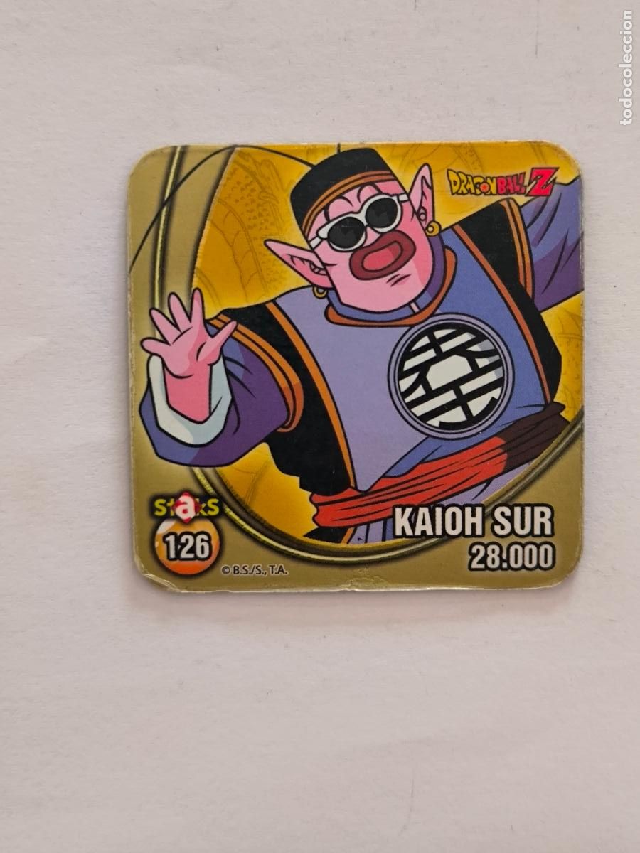 Collectable Antique Stickers: STAKS DRAGON BALL Z - N&ordm; 126 - PANINI - IMAN (N7B2)