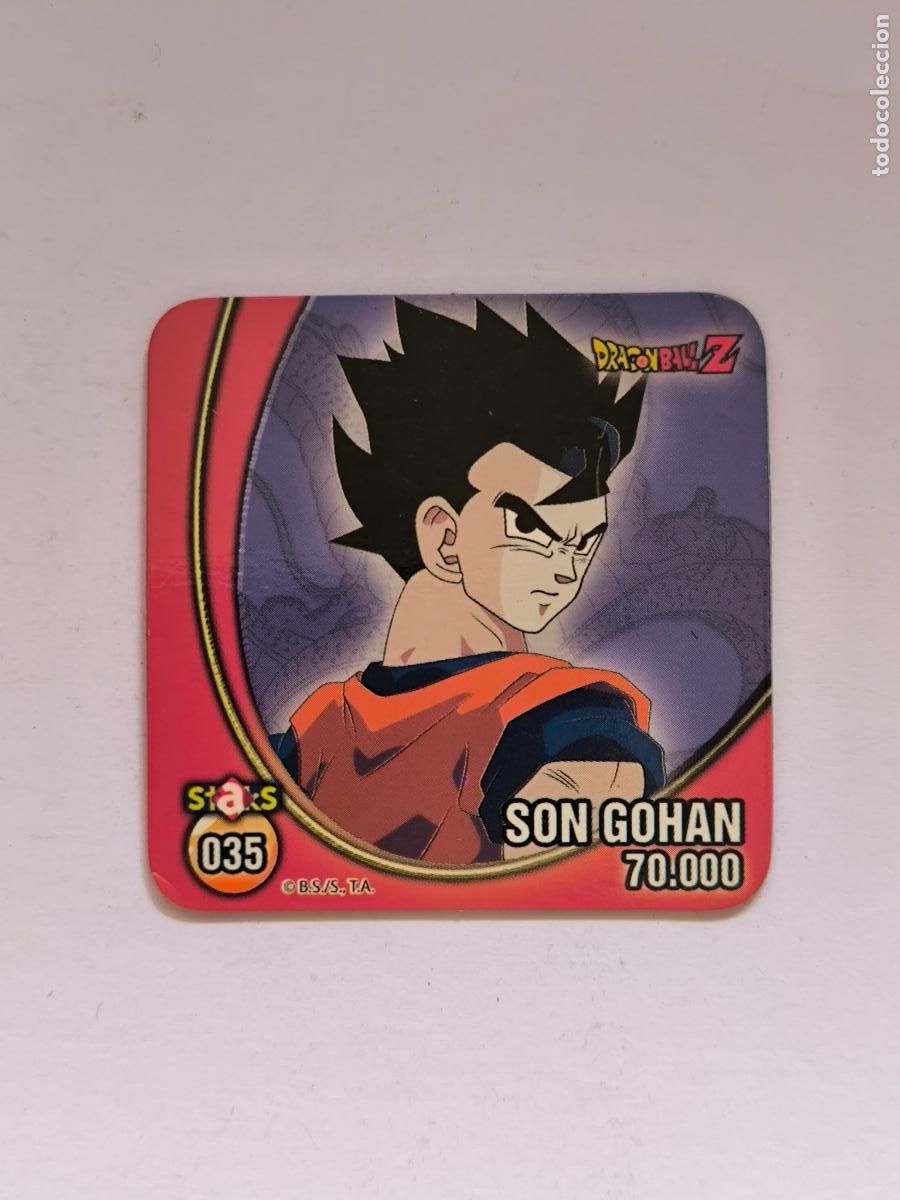 Colecionismo Cromos antigos: STAKS DRAGON BALL Z - N&ordm; 35 / 035 - PANINI - IMAN (N7B3)