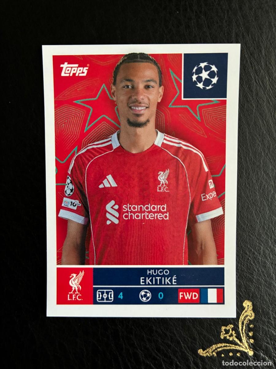 Coleccionismo Cromos antiguos: 265 HUGO EKITIKE LIVERPOOL UEFA CHAMPIONS LEAGUE 2025 2026 25 26 TOPPS