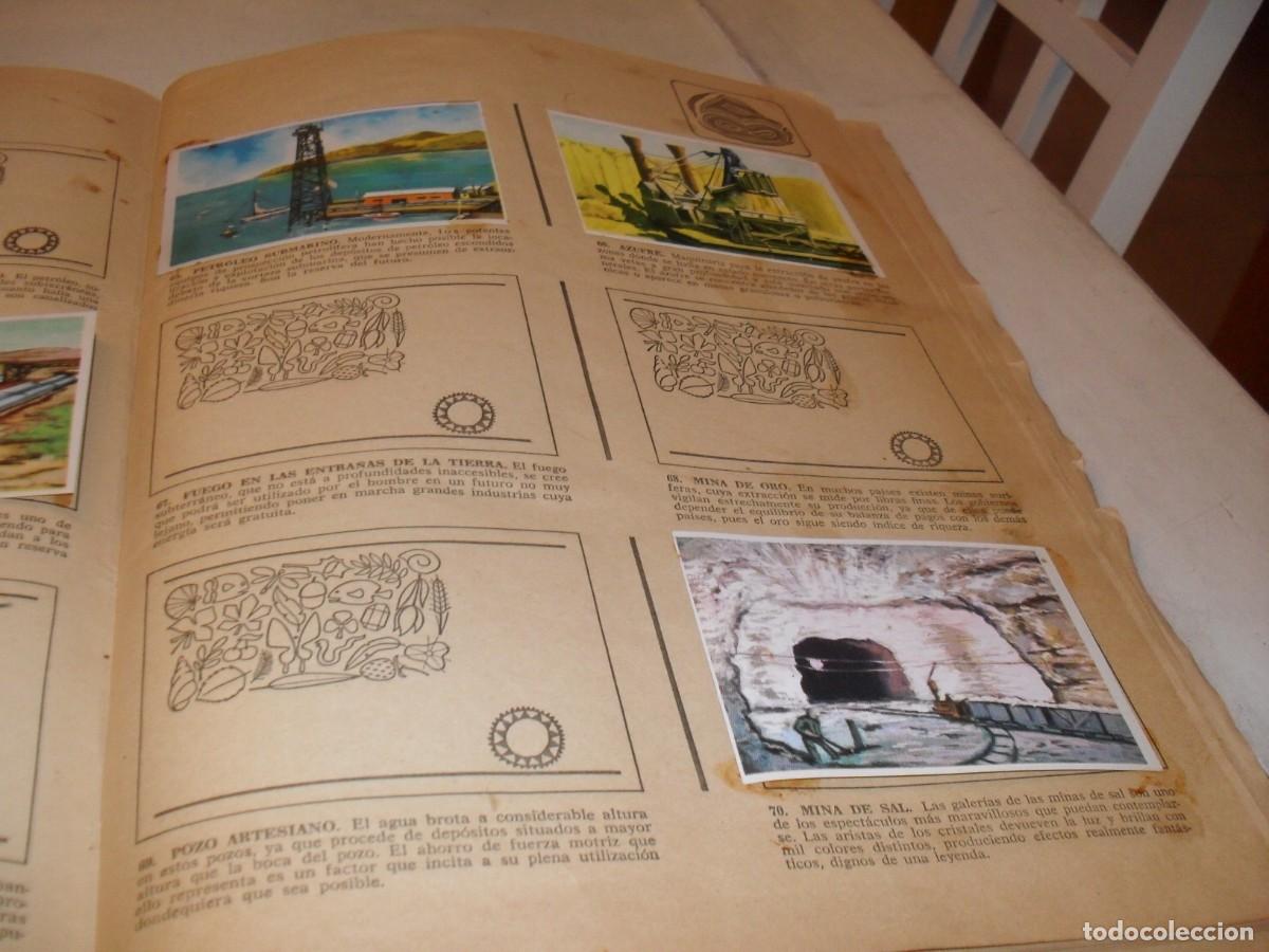 Coleccionismo cromos antiguos: LAMINA CON 7 CROMOS LAS RIQUEZAS NATURALES,(LEASE),DEL ALBUM HISTORIA NATURAL,BRUGUERA,1967