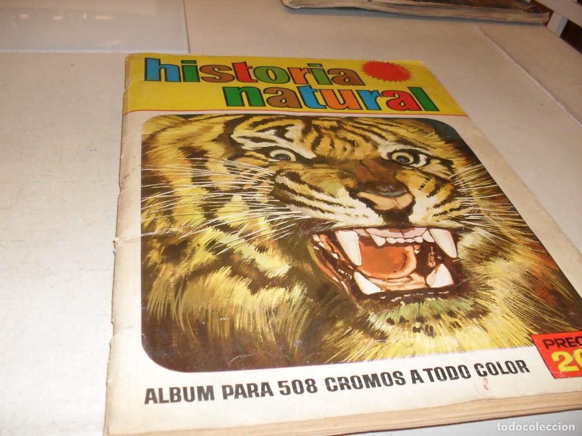 Coleccionismo Cromos antiguos: SOLO LAS CUBIERTAS,(LEASE),DEL ALBUM HISTORIA NATURAL,BRUGUERA,1967
