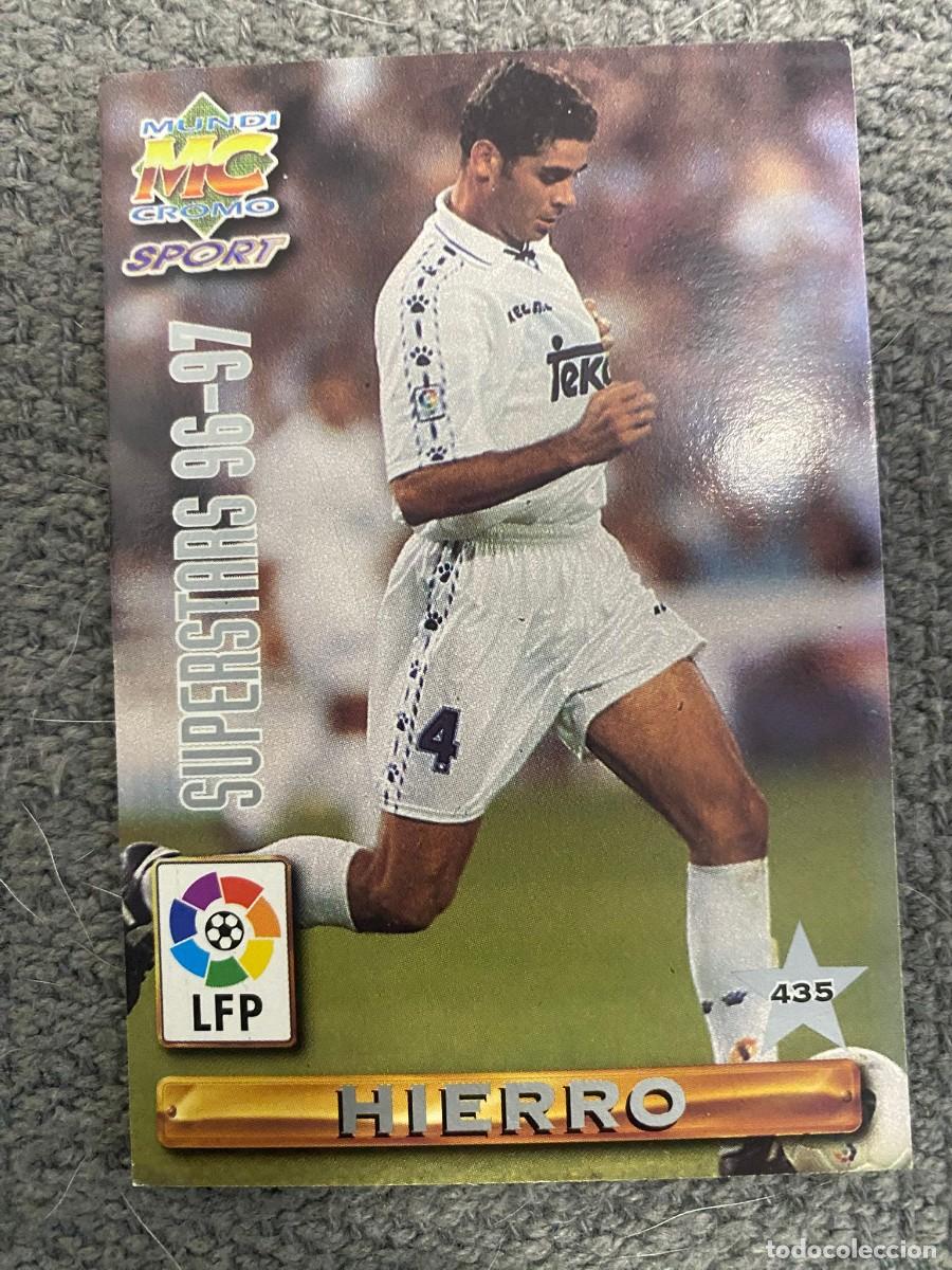 Collectable Antique Stickers: CROMO 435 HIERRO REDONDO SUPERSTAR MUNDICROMO 1996 1997 96 97