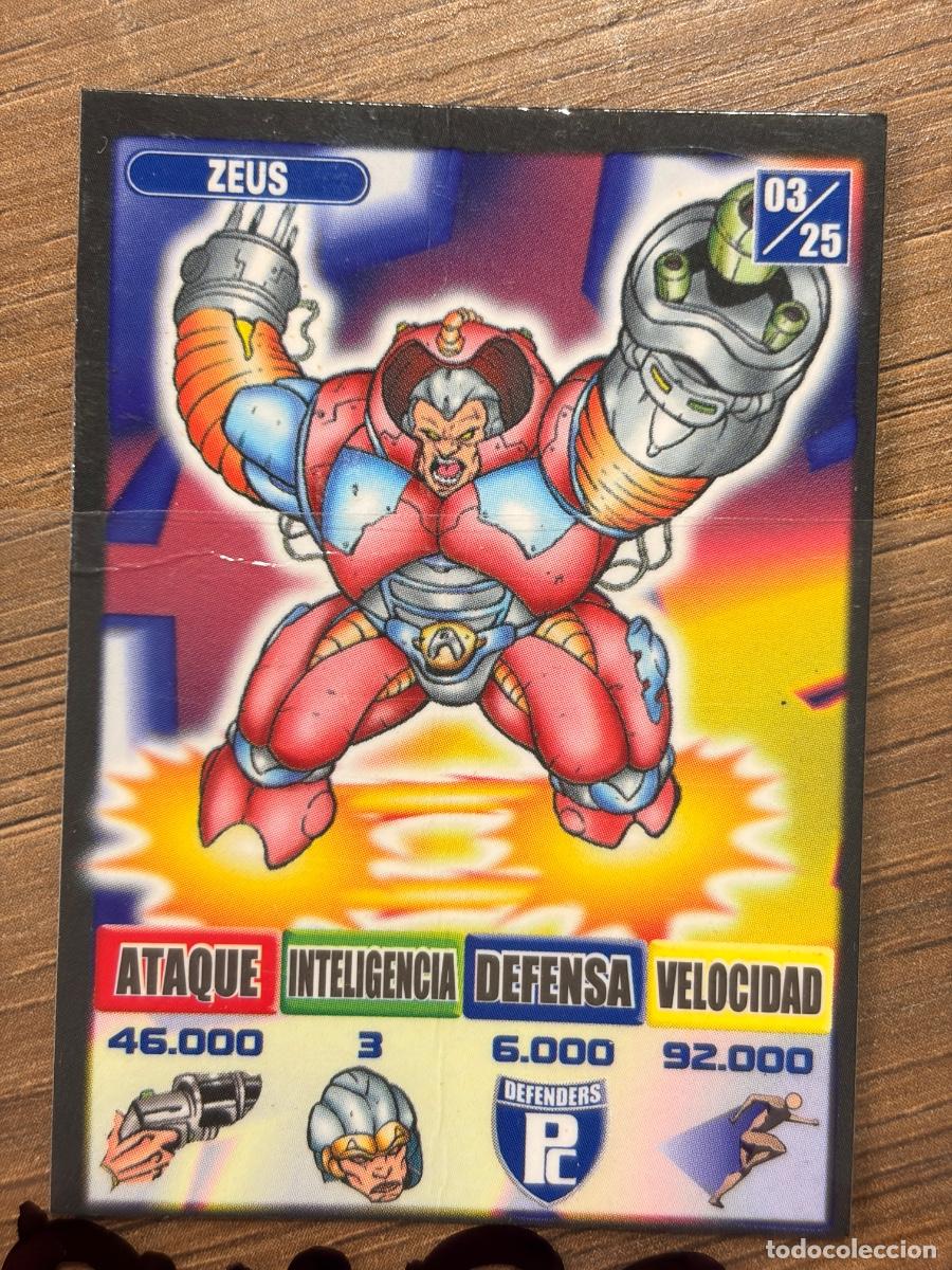 Collectable Antique Stickers: CROMO BOLLYCAO. BOLLYKAOS THE GAME. ZEUS 03/25