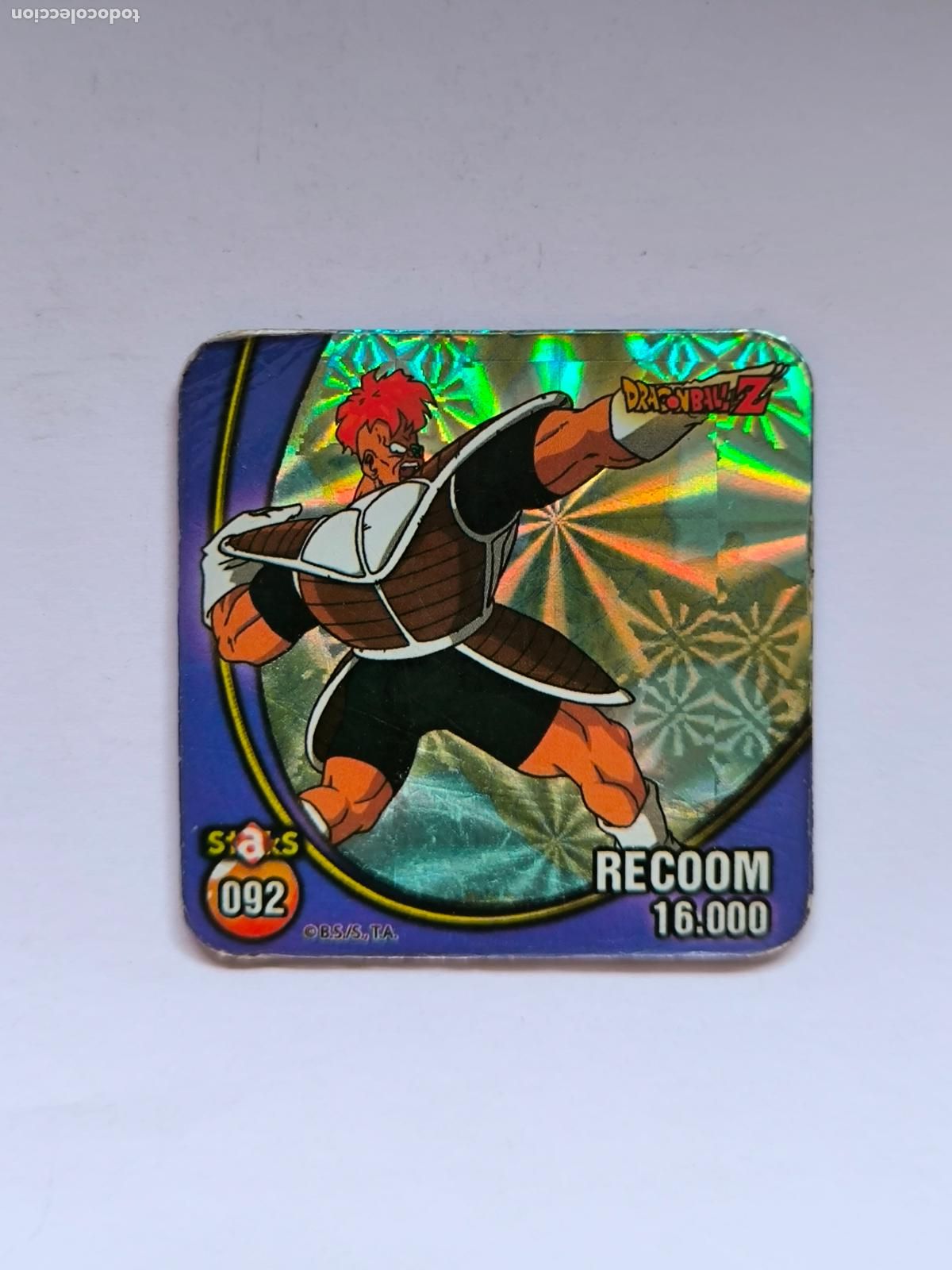Colecionismo Cromos antigos: STAKS DRAGON BALL Z - N&ordm; 92 / 092 - PANINI - IMAN (N7B4)