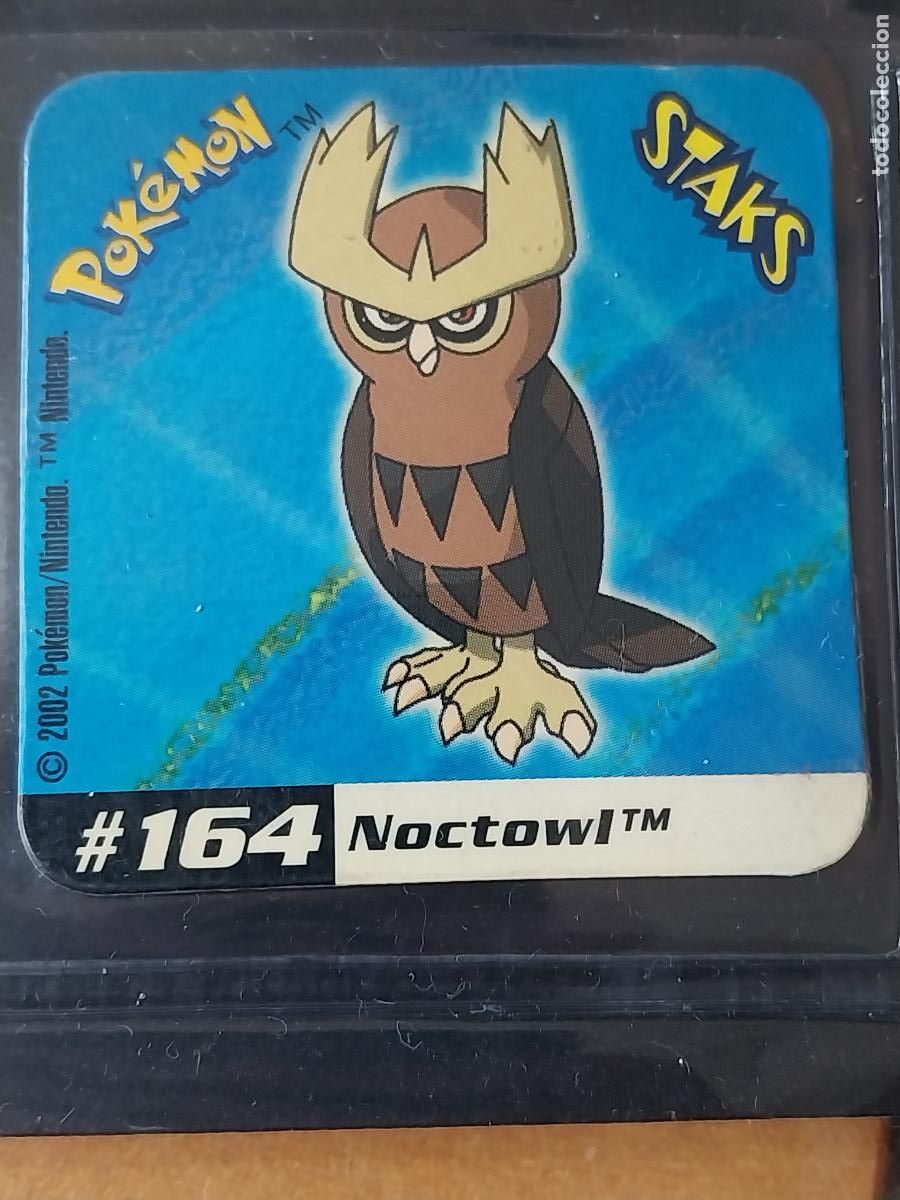 Collezionismo Figurine antiche: POKEMON STAKS NINTENDO 2002 164 NOCTOWL JUGADO