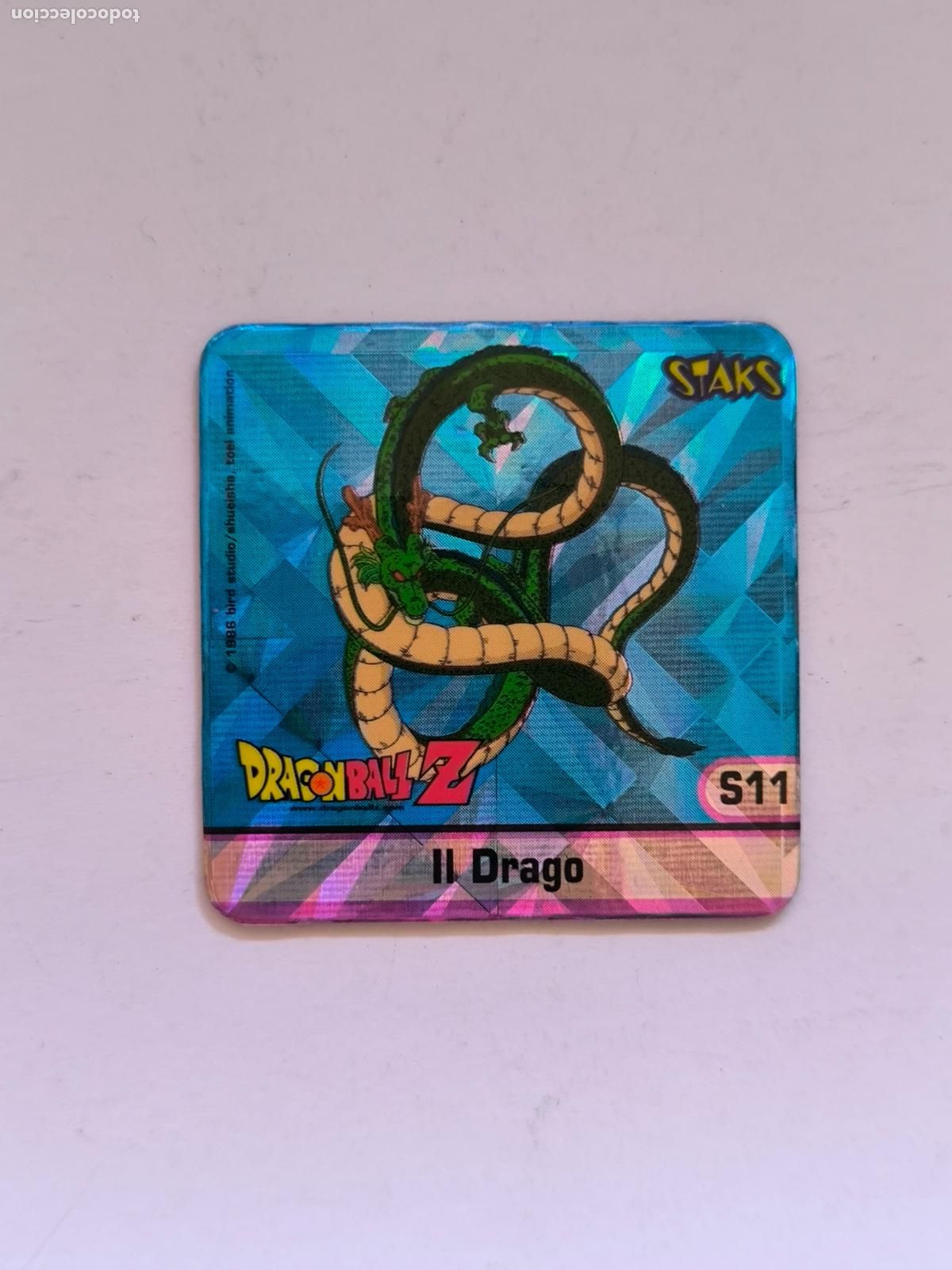 Colecionismo Cromos antigos: STAKS DRAGON BALL Z - N&ordm; S11 - BRILLANTE / PRISM - PANINI - ITALIA - A&Ntilde;O 2000 - IMAN (147A2)