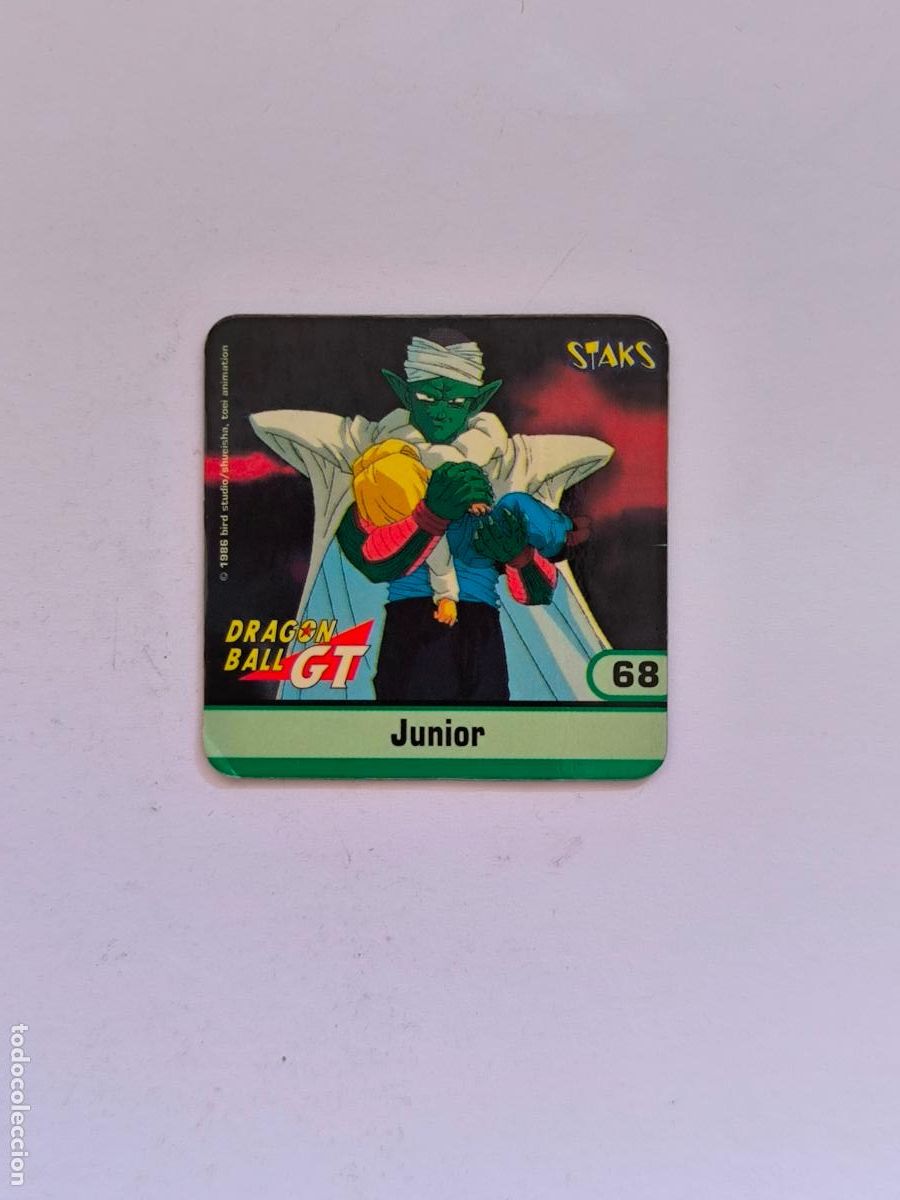 Collectable Antique Stickers: STAKS DRAGON BALL GT - N&ordm; 68 - PANINI - ITALIA - A&Ntilde;O 2000 - IMAN (147A3)