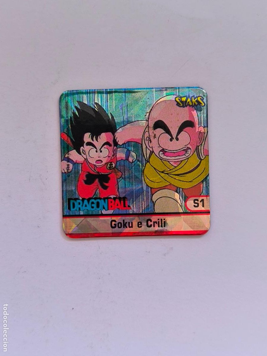 Collezionismo Figurine antiche: STAKS DRAGON BALL - N&ordm; S1 - BRILLANTE / PRISM - PANINI - ITALIA - A&Ntilde;O 2000 - IMAN (147A3)