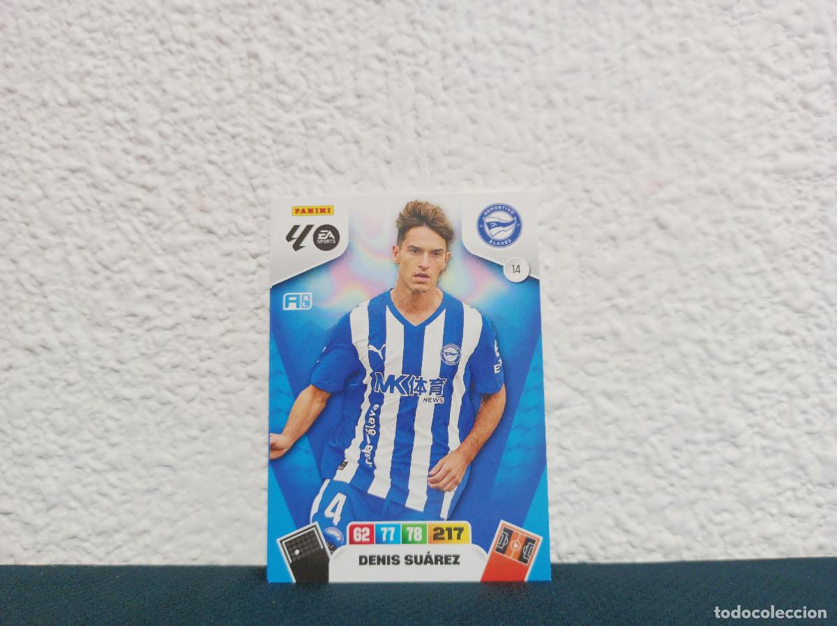 Collectionnisme Cartes &agrave; collectionner anciennes: 14 DENIS SUAREZ BASE D. ALAVES PANINI ADRENALYN XL 25 26