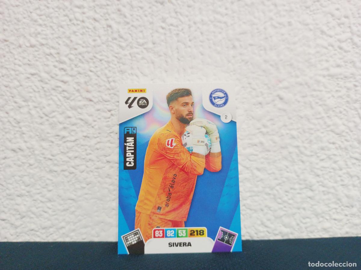 Coleccionismo Cromos antiguos: 2 SIVERA BASE D. ALAVES PANINI ADRENALYN XL 25 26