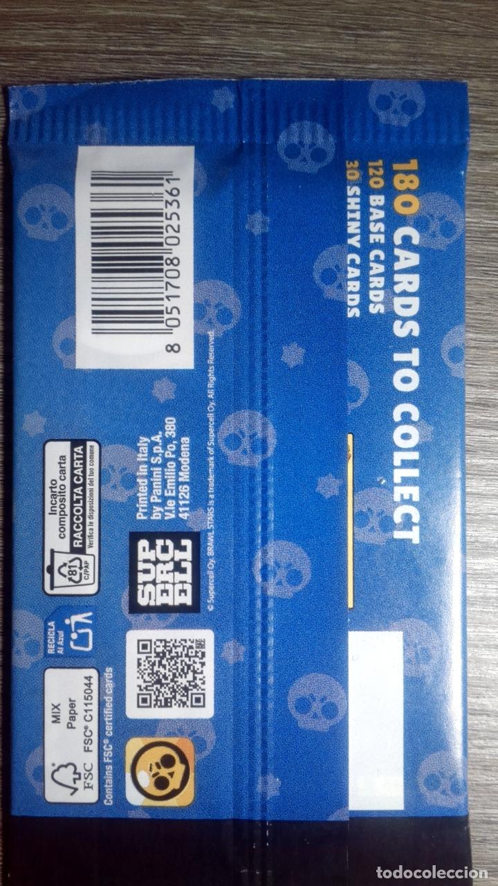 Coleccionismo cromos antiguos: Brawl Stars. Dos sobres sin abrir. Panini - Foto 2
