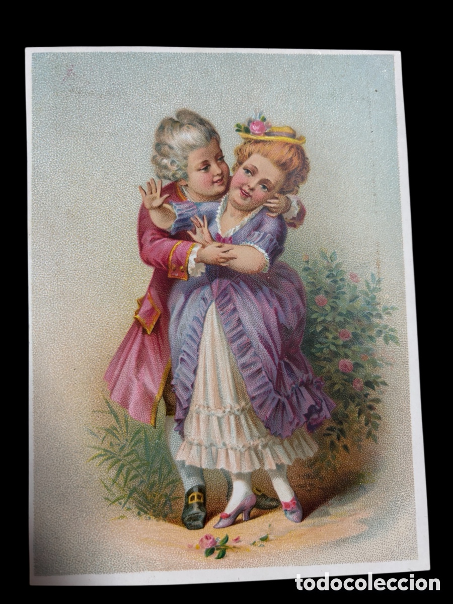 Coleccionismo cromos antiguos: Cuatro cromos franceses. - Foto 4