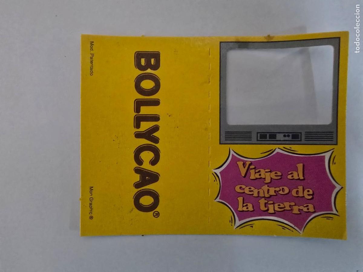 Coleccionismo Cromos antiguos: Canal Loco.Viaje al Centro de la Tierra.Bollycao.Panrico