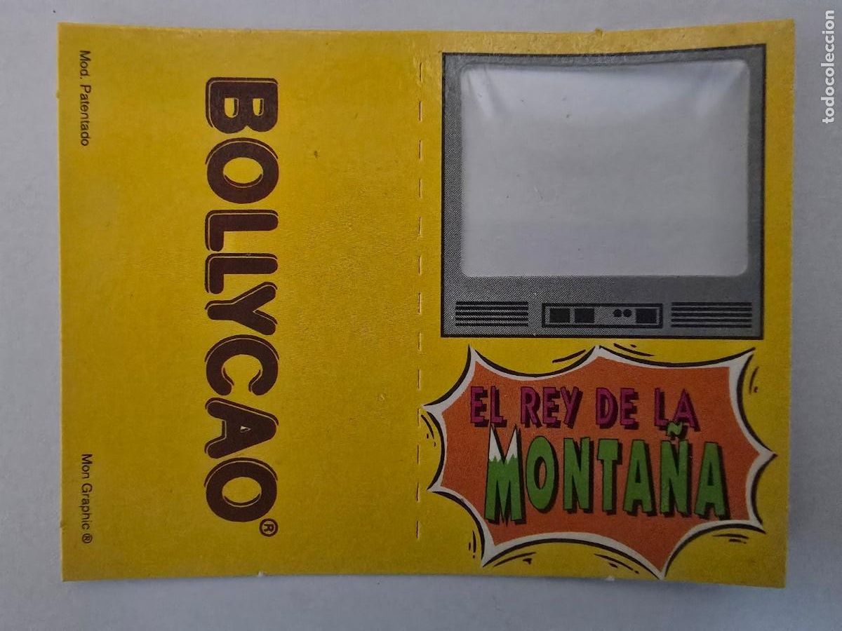 Coleccionismo Cromos antiguos: Canal Loco.El Rey de la Monta&ntilde;a.Bollycao.Panrico
