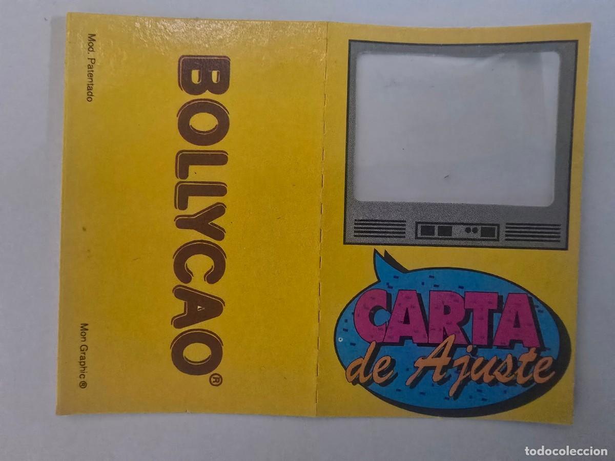 Coleccionismo Cromos antiguos: Canal Loco.Carta de Ajuste.Bollycao.Panrico