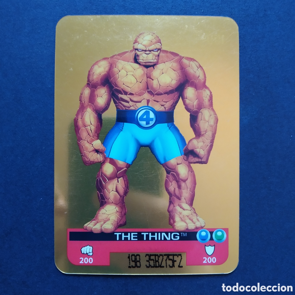 Coleccionismo Cromos antiguos: LAMINCARDS - N&deg; 159 - THE THING - MARVEL H&Eacute;ROES - EDIBAS - A&Ntilde;O 2008