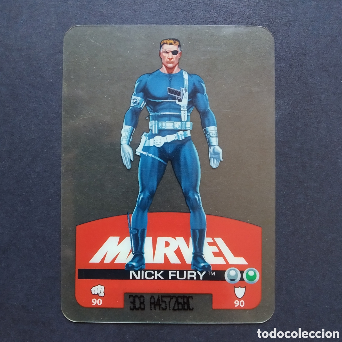 Coleccionismo Cromos antiguos: LAMINCARDS - N&deg; 054 - NICK FURY - MARVEL H&Eacute;ROES - EDIBAS - A&Ntilde;O 2008