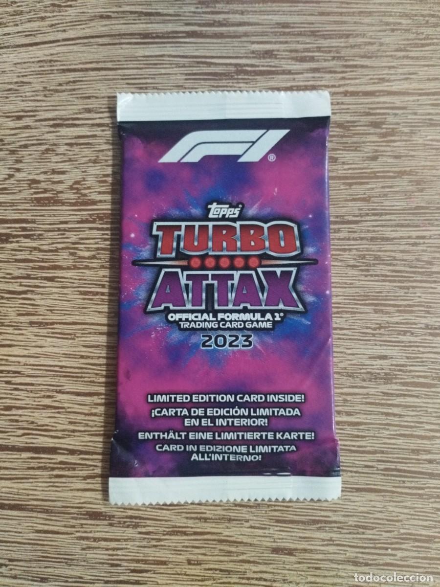 Coleccionismo Cromos antiguos: Sobre sin abrir Turbo Attax 2023 Con Limitada en el Interior - Topps 23 - Formula 1