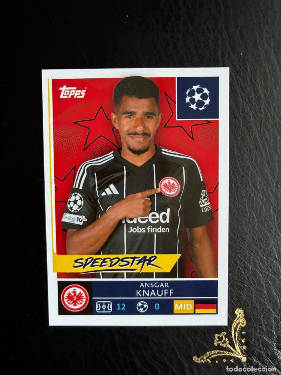 Sammeln alte Sammelbilder: 176 ANSGAR KNAUFF EINTRACHT FRANKFURT UEFA CHAMPIONS LEAGUE 2025 2026 25 26 TOPPS