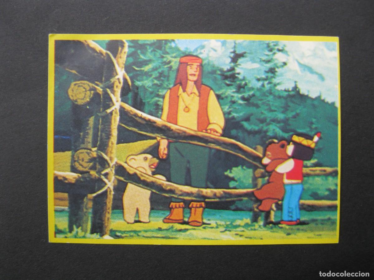 Collezionismo Figurine antiche: JACKY, EL OSO DE TALLAC - CROMO N&ordm; 27 - DANONE - NUNCA PEGADO.
