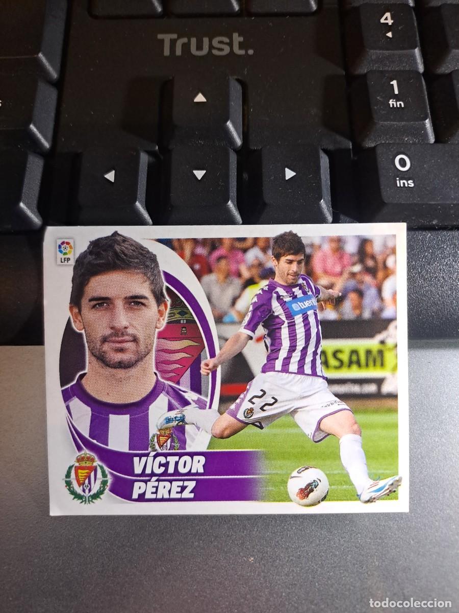 Colecionismo Cromos antigos: CROMO VICTOR PEREZ 10 VALLADOLID LIGA 2012 2013 12 13 ESTE PANINI NUNCA PEGADO