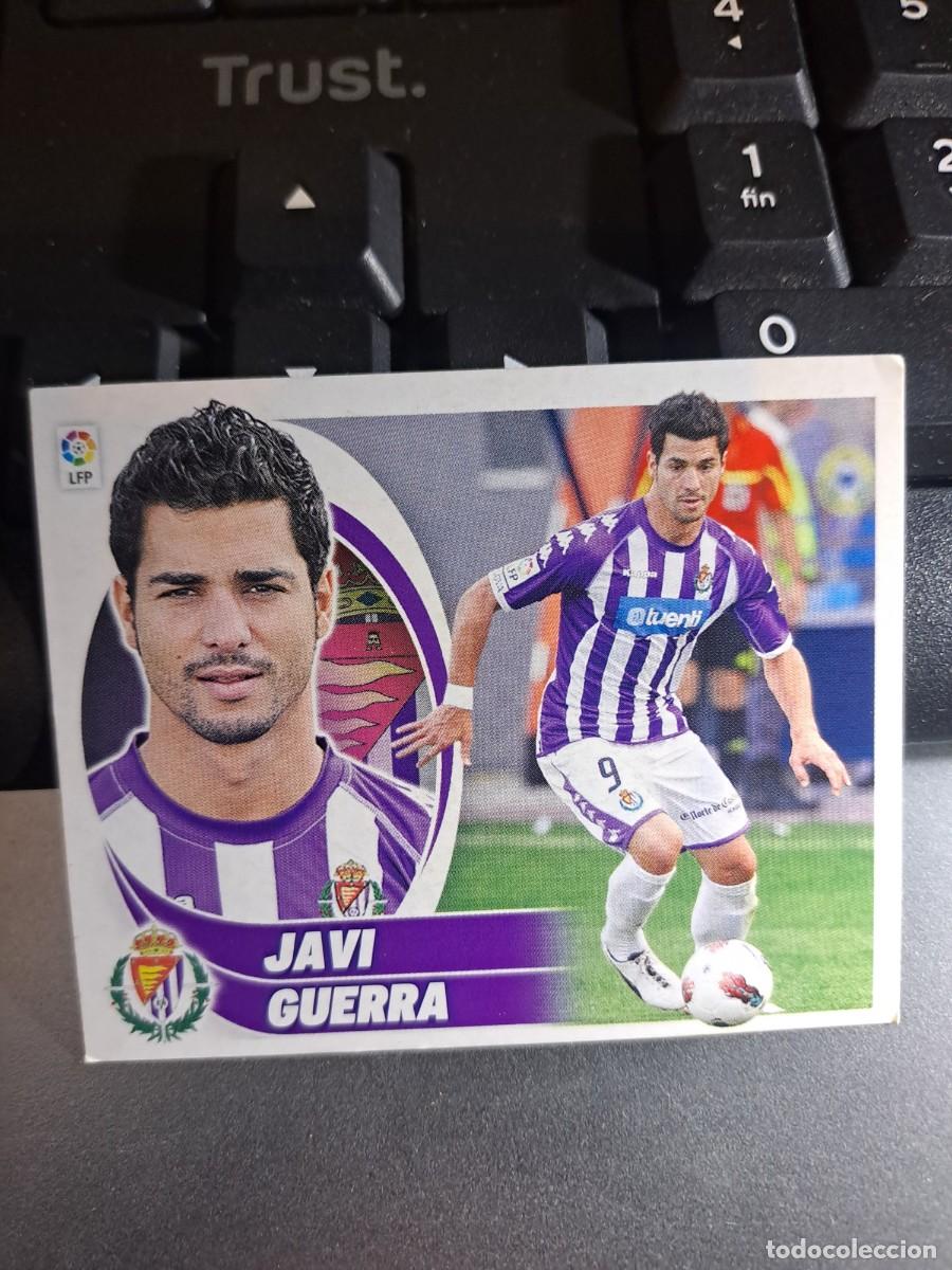 Colecionismo Cromos antigos: CROMO JAVI GUERRA 15 VALLADOLID LIGA 2012 2013 12 13 ESTE PANINI NUNCA PEGADO