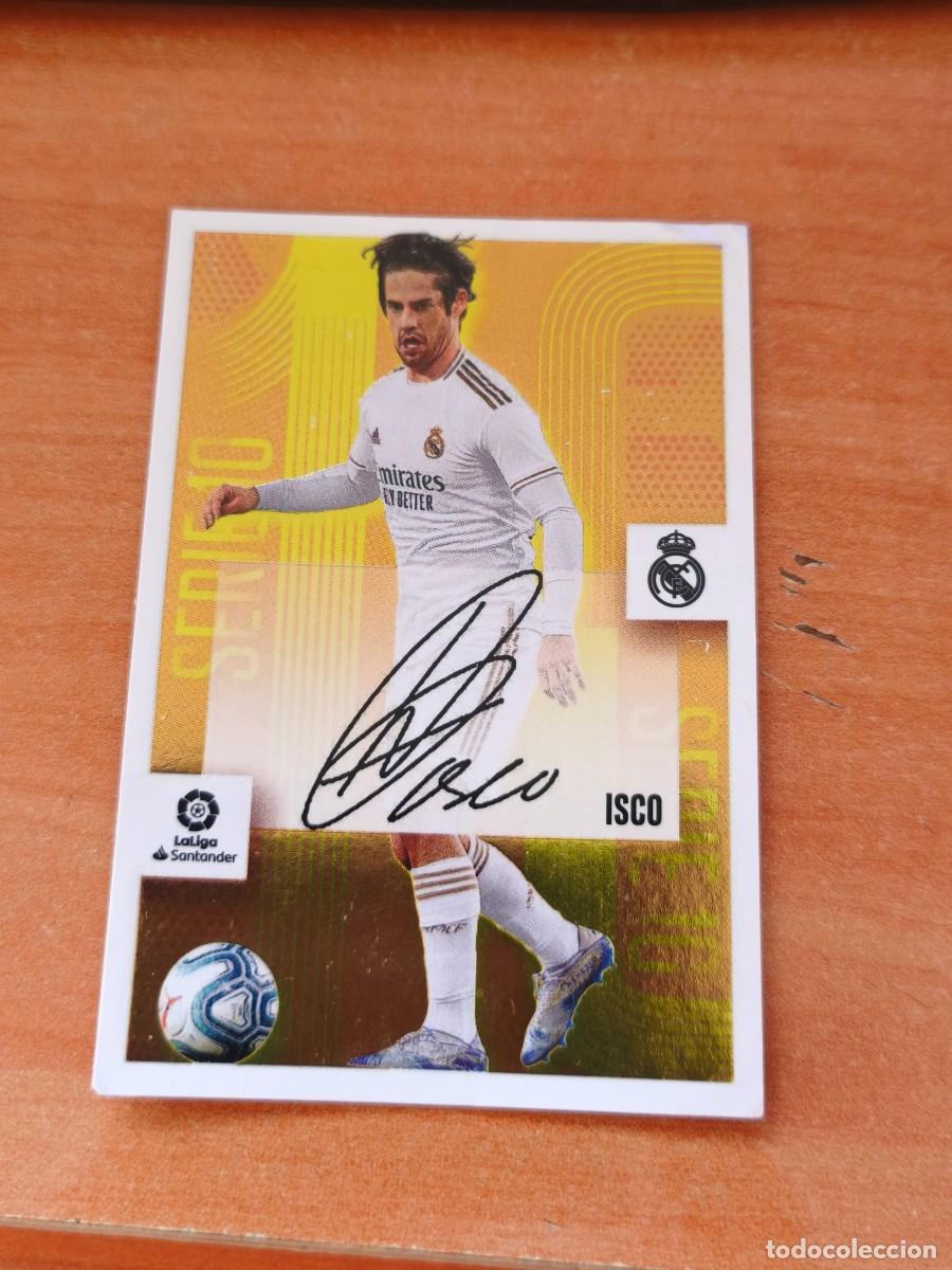 Coleccionismo cromos antiguos: isco, 2020 21 firmado - Foto 1