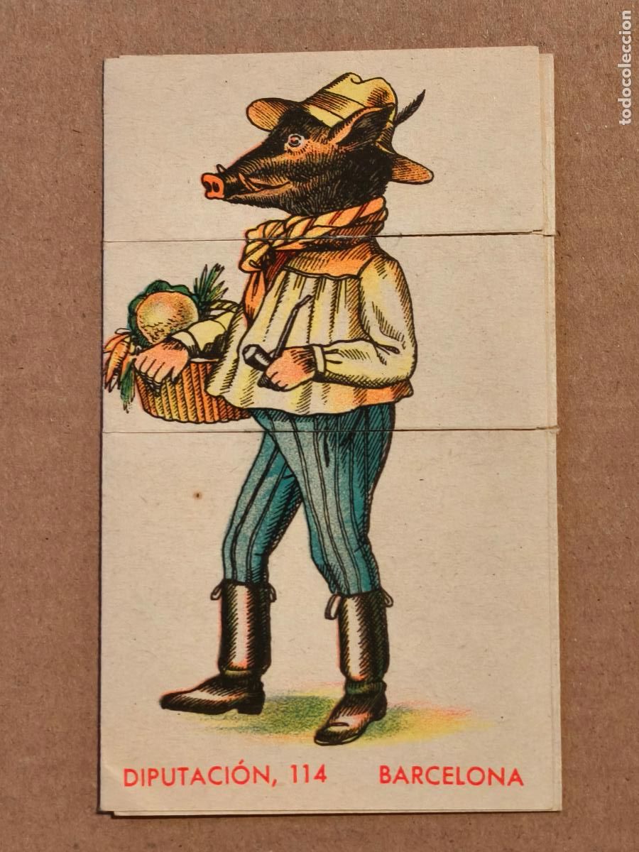 Sammeln alte Sammelbilder: CROMO JUEGO ANTIGUO CHOCOLATES JUNCOSA BARCELONA