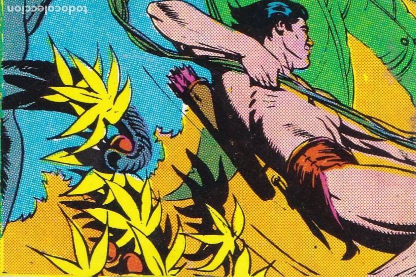 Collectionnisme Cartes &agrave; collectionner anciennes: CROMO 62 DEL ALBUM TARZAN, ED FHER 1969, SIN PEGAR MUY BUEN ESTADO