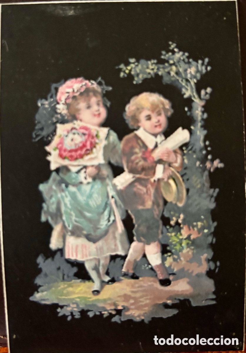 Coleccionismo cromos antiguos: 4 cromos de intercambio franceses - Foto 4