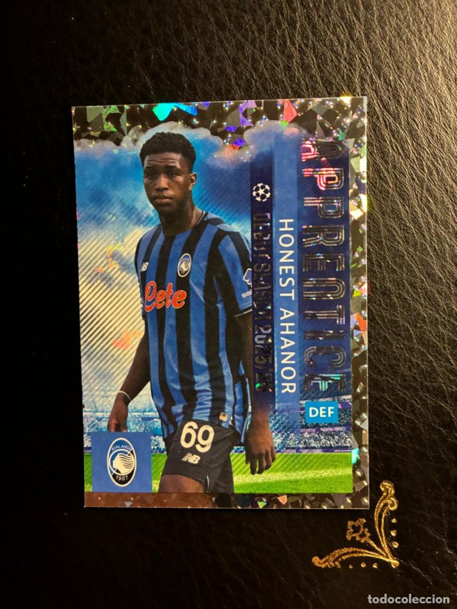 Coleccionismo Cromos antiguos: 91 HONEST AHANOR APPRENTICE ATALANTA UEFA CHAMPIONS LEAGUE 2025 2026 25 26 TOPPS