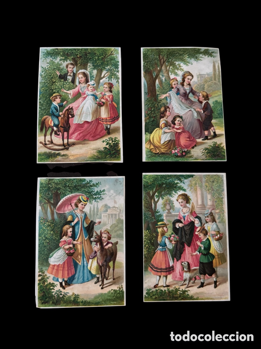 Coleccionismo cromos antiguos: Cromos de intercambio Franceses - Foto 1
