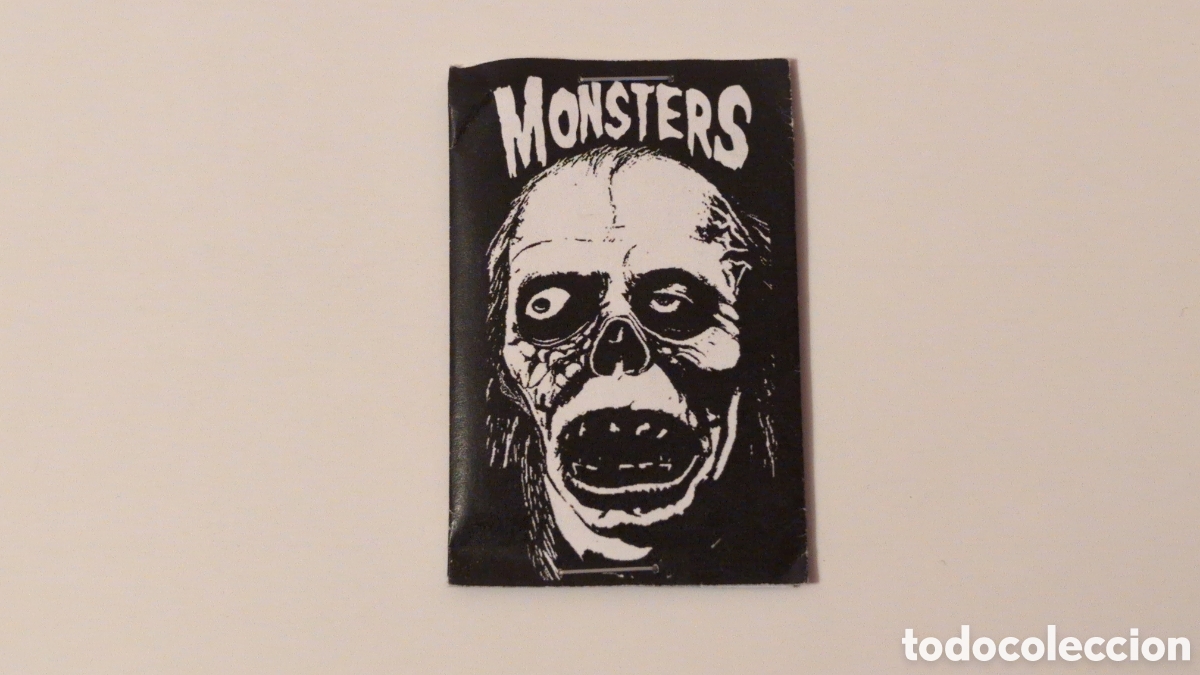 Coleccionismo cromos antiguos: Raro sobre sin abrir Monsters. Monstruos - Foto 2