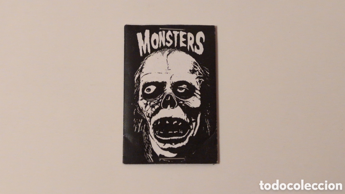 Coleccionismo cromos antiguos: Raro sobre sin abrir Monsters. Monstruos - Foto 2