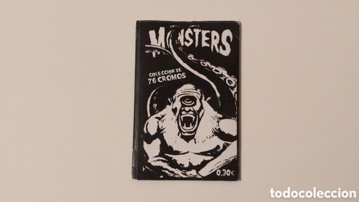 Coleccionismo cromos antiguos: Raro sobre sin abrir Monsters. Monstruos - Foto 1