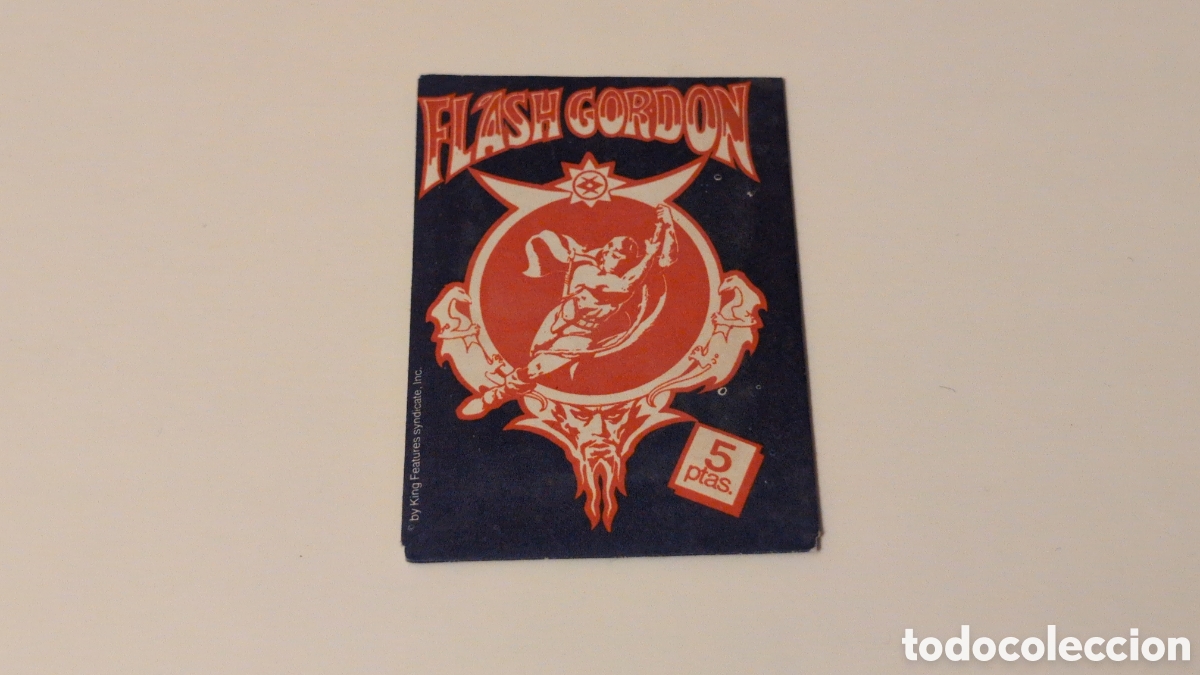 Coleccionismo cromos antiguos: FLASH GORDON Sobre de cromos sin abrir - Foto 1