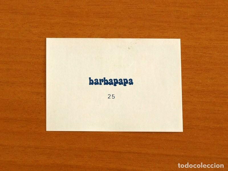 Coleccionismo cromos antiguos: Barbapapa - N&ordm; 25 - Ediciones Quelcom A&ntilde;o 1978 - Nunca Pegado - Foto 2